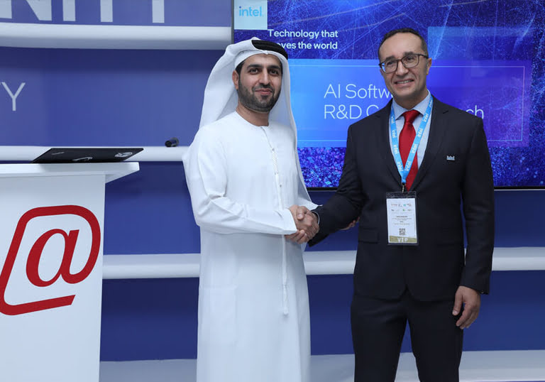 Intel AI R&D center opening at Dubai Internet City