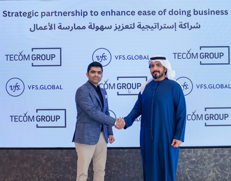 TECOM Group and VFS Global partnership announcement